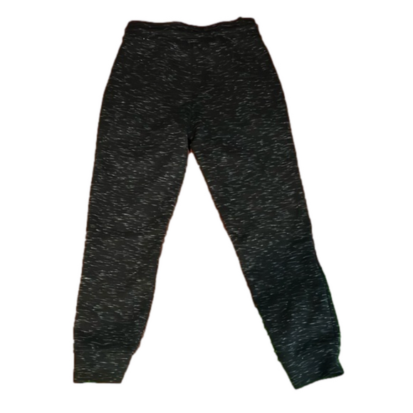 size s aéropostale heathered black mens joggers with zipper pocket on sides - Picture 2 of 4